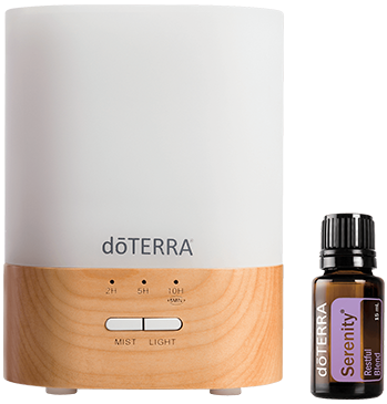 Difuzor Lumo cu Serenity doTERRA