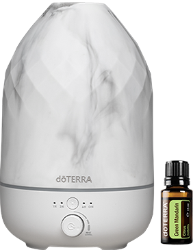 Difuzor Volo - Marble (Marmură) & Mandarină Verde doTERRA